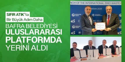 Bafra Belediyesi, Uluslararası Sıfır Atık Şehirler Ağı’nda 